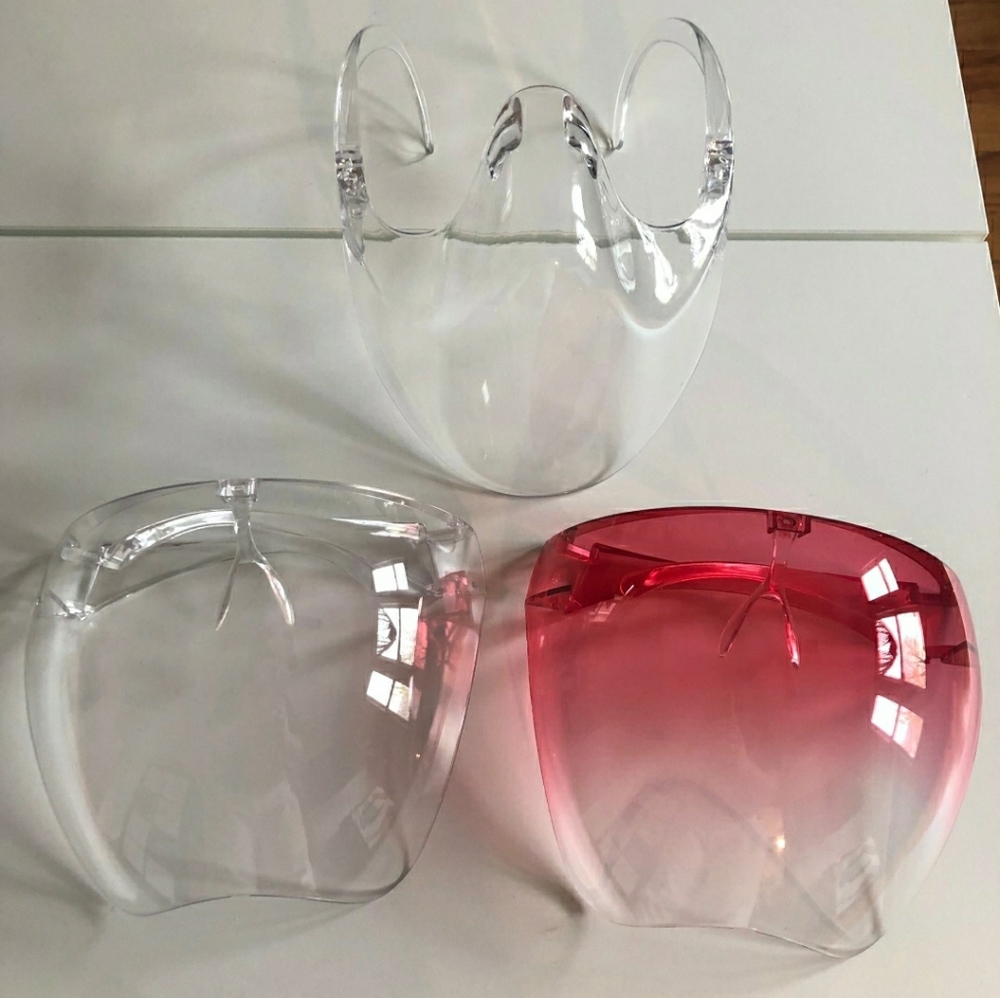 3 piece Visor Face Cover Bundle Deal